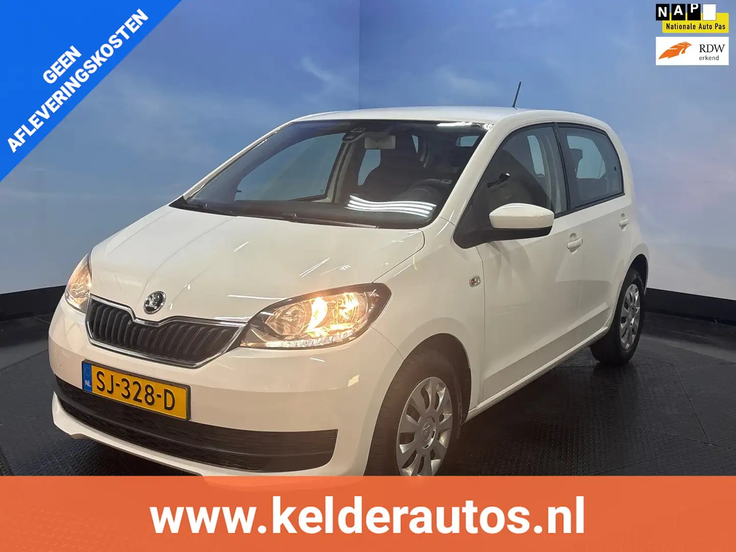 Skoda Citigo 1.0 CNG G-TEC Ambition Airco | Cruise | elktr. pak Белый - 1