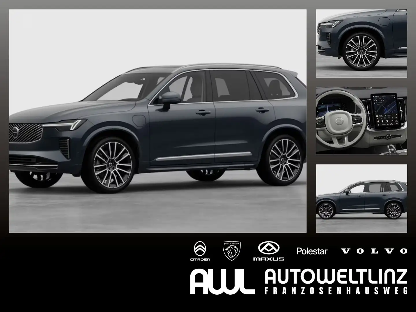Volvo XC90 T8 AWD PHEV ULTRA BRIGHT Lageraktion Blau - 1