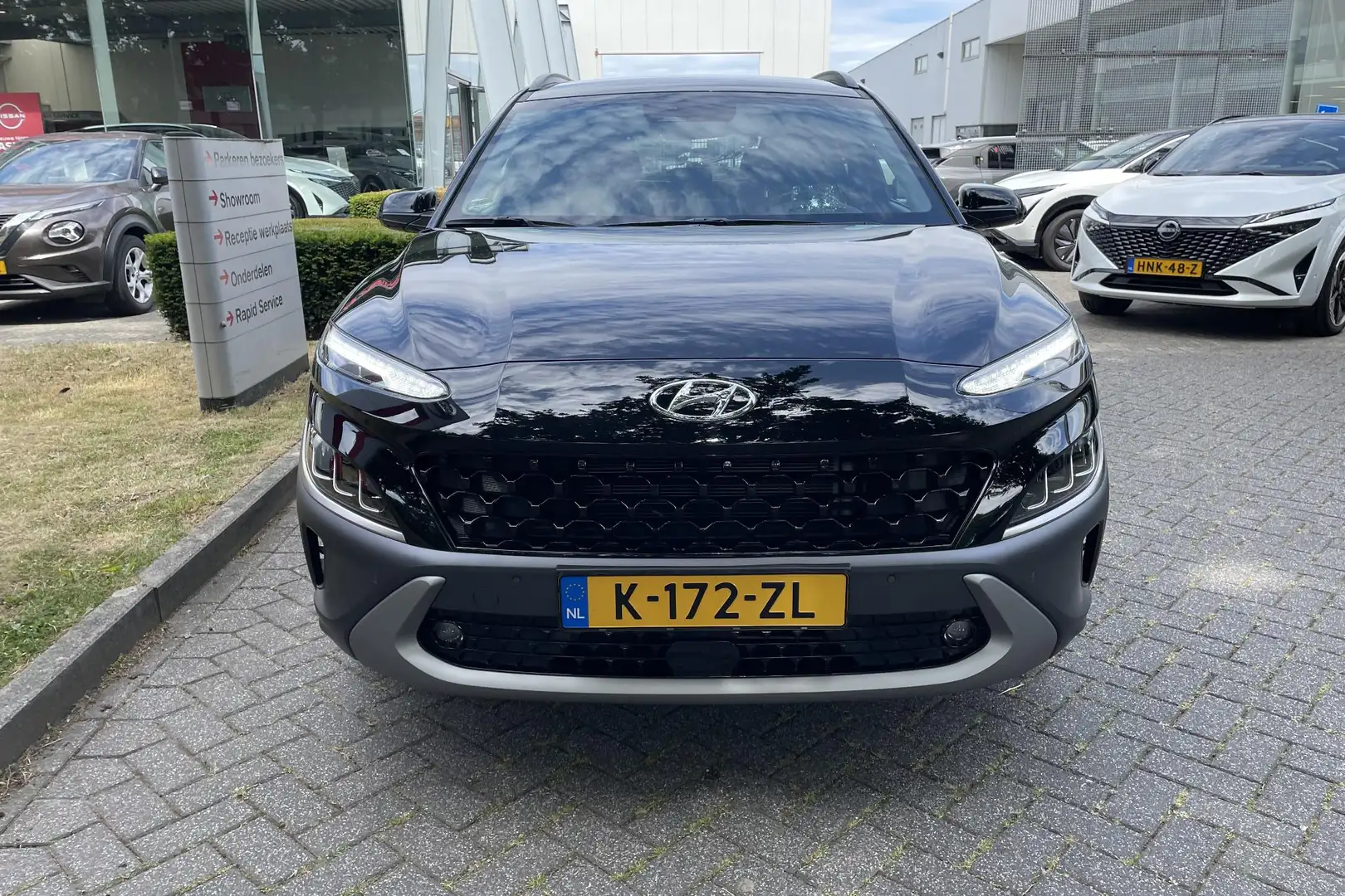 Hyundai KONA 1.6 GDI HEV Premium | STOEL VENTILATIE / VERWARMIN Zwart - 2