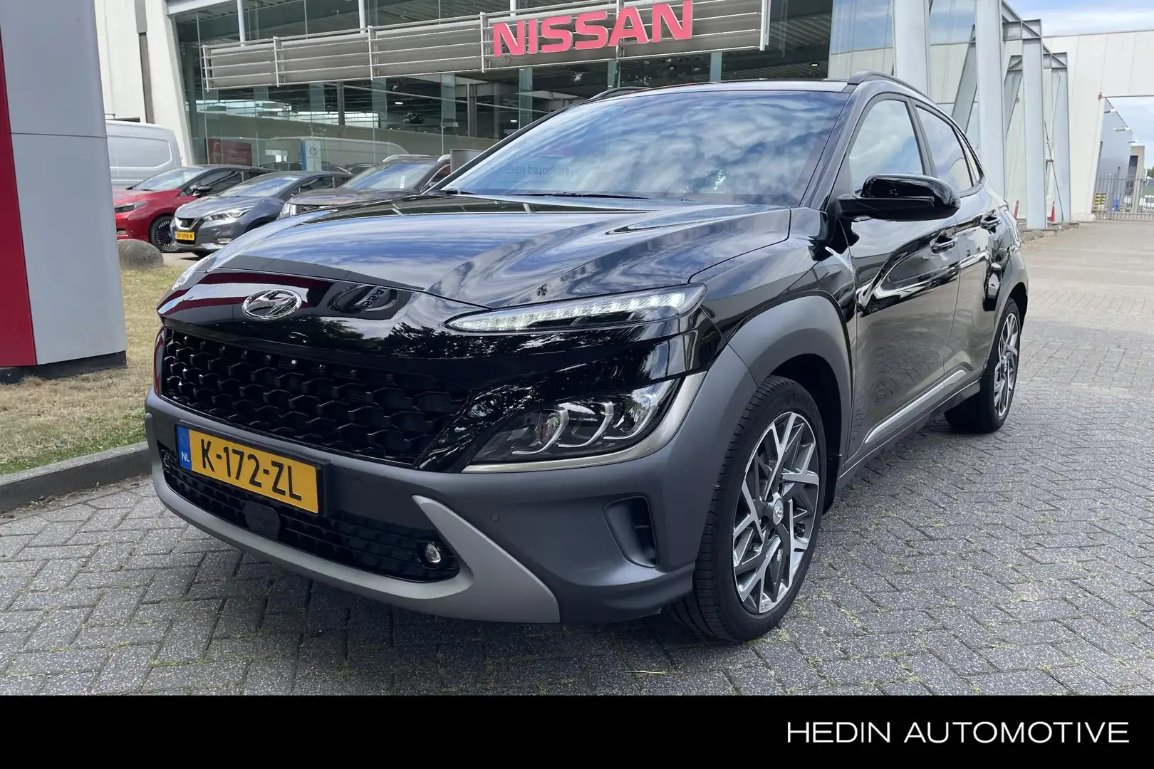 Hyundai KONA 1.6 GDI HEV Premium | STOEL VENTILATIE / VERWARMIN Zwart - 1