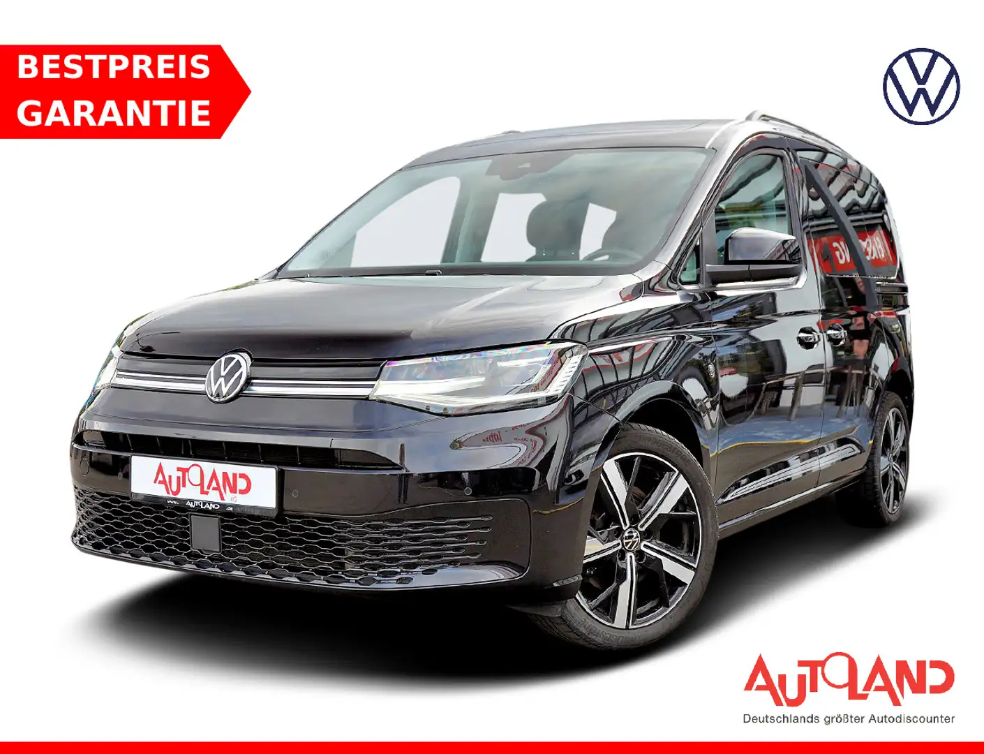 Volkswagen Caddy 2.0 TDI Move LED Navi Sitzheizung Schwarz - 1
