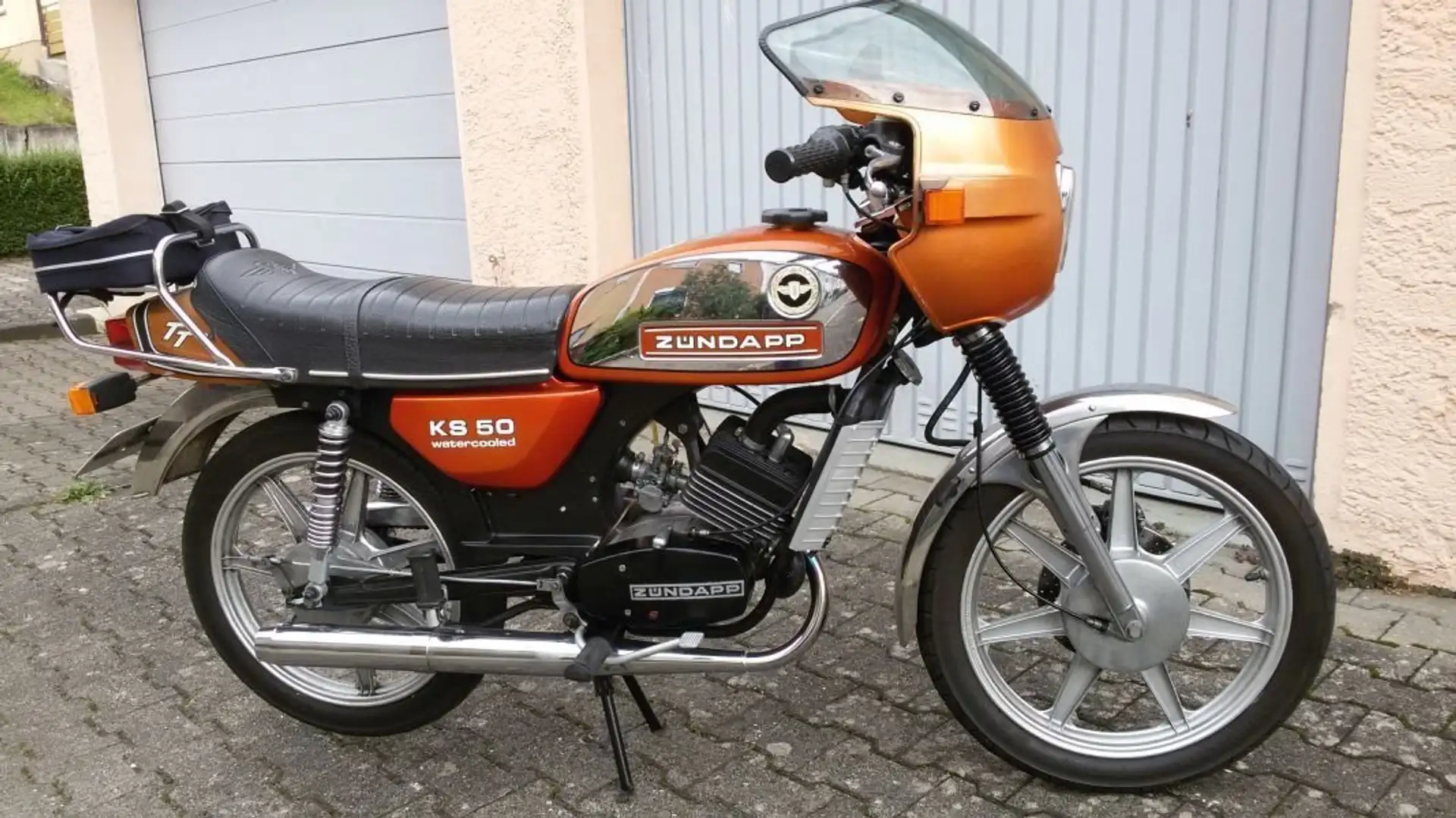 Zündapp KS 50 WC Tp. 530 Oranžová - 2