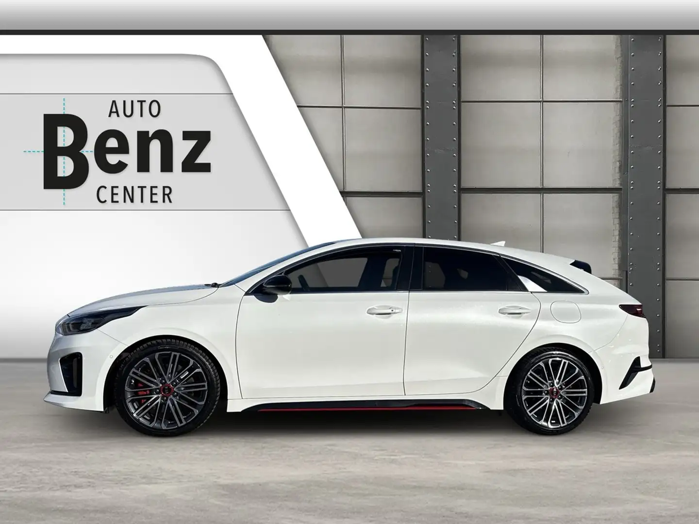 Kia ProCeed / pro_cee'd GT 1.6 T-GDI *NAVI*R-KAMERA*LED* Klima Navi Leder Blanc - 2