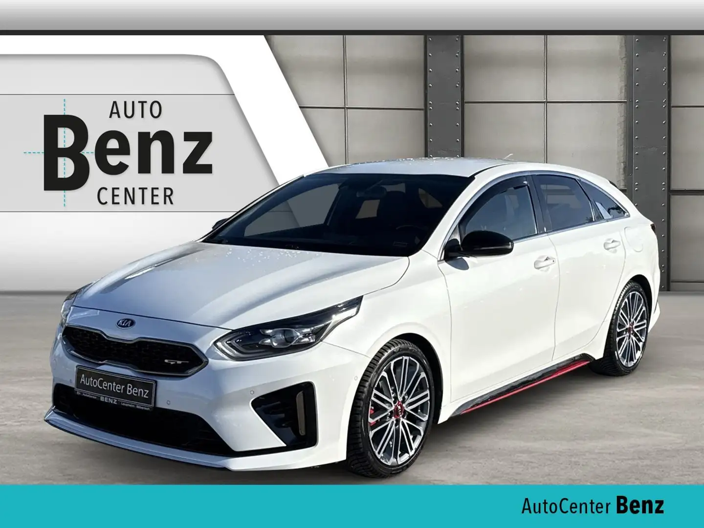 Kia ProCeed / pro_cee'd GT 1.6 T-GDI *NAVI*R-KAMERA*LED* Klima Navi Leder Blanco - 1