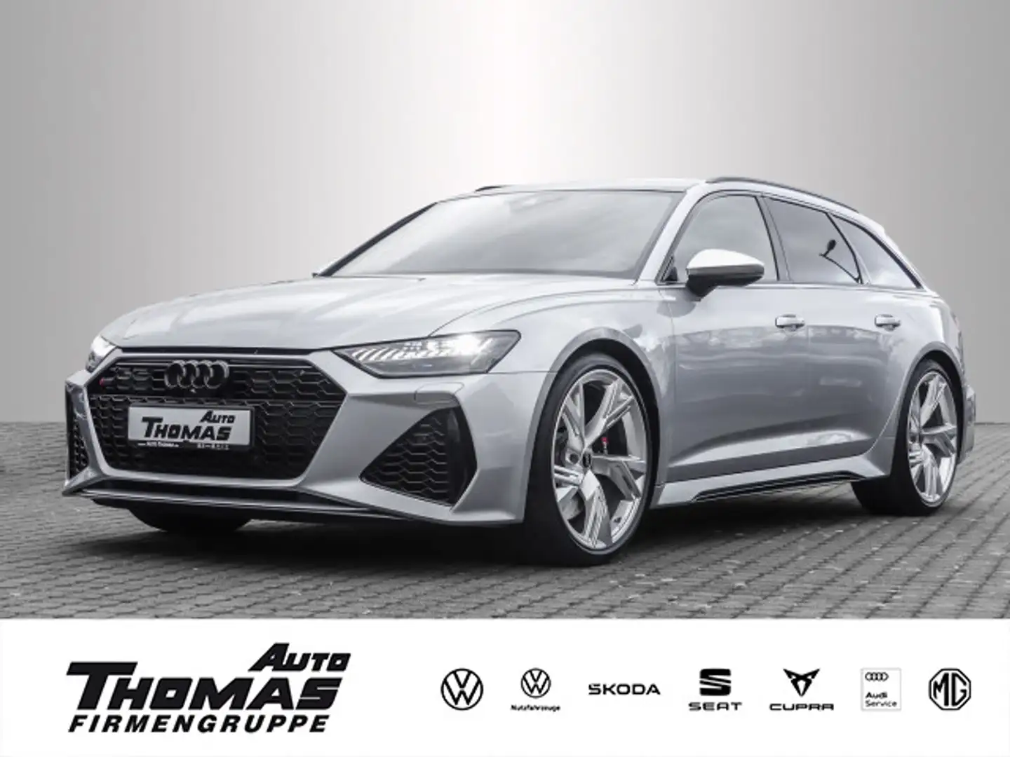Audi RS6 4.0 TFSI quattro tiptronic PAN+MATRIX Stříbrná - 1