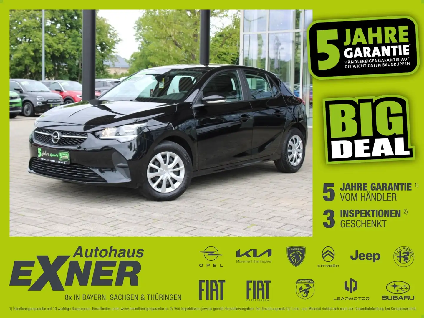 Opel Corsa F 1.2 EDITION DAB,Verkehrszeichenerkennung Schwarz - 1