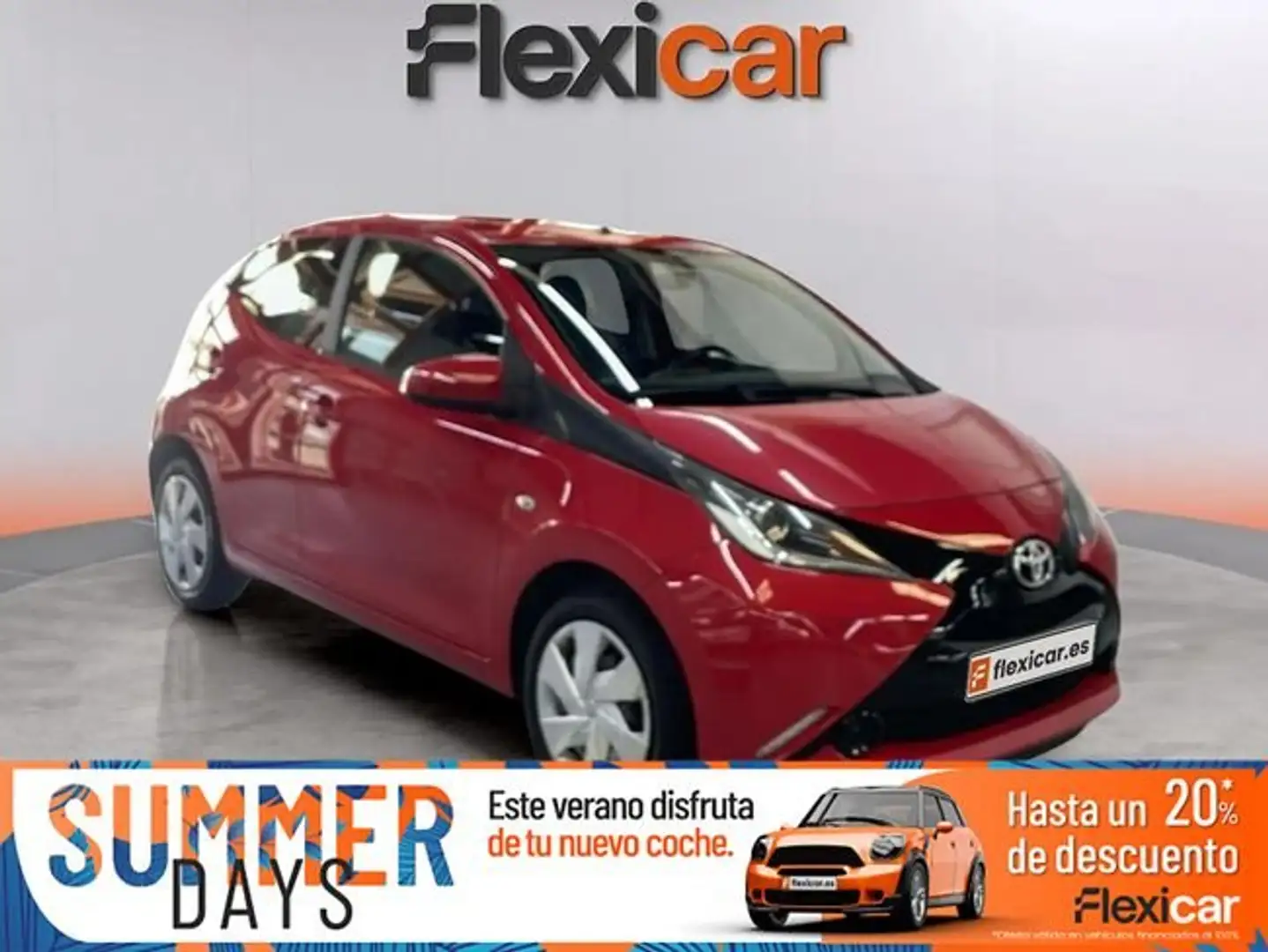 Toyota Aygo 1.0+70+x-play Rojo - 1