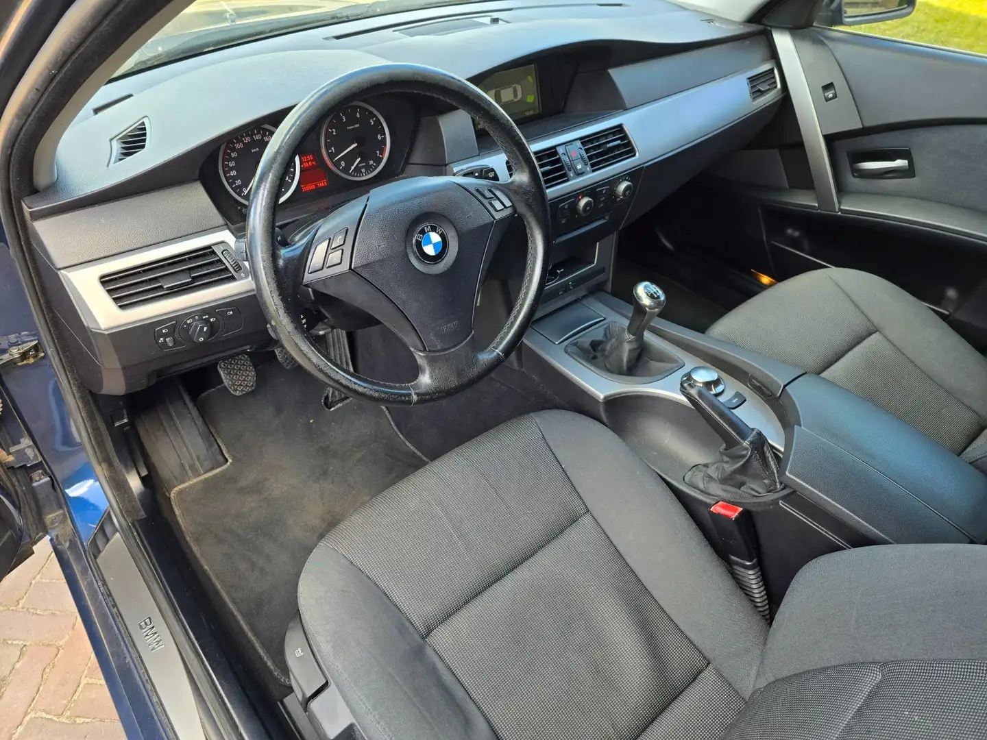 BMW 525 5-serie 525i XENON/airco/CRUISE/6-bak/18 inch Blu/Azzurro - 2