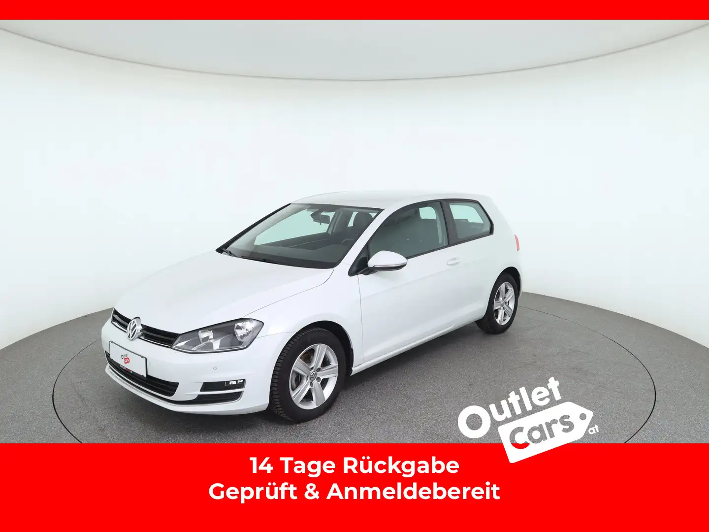 Volkswagen Golf Highline TDI Weiß - 1