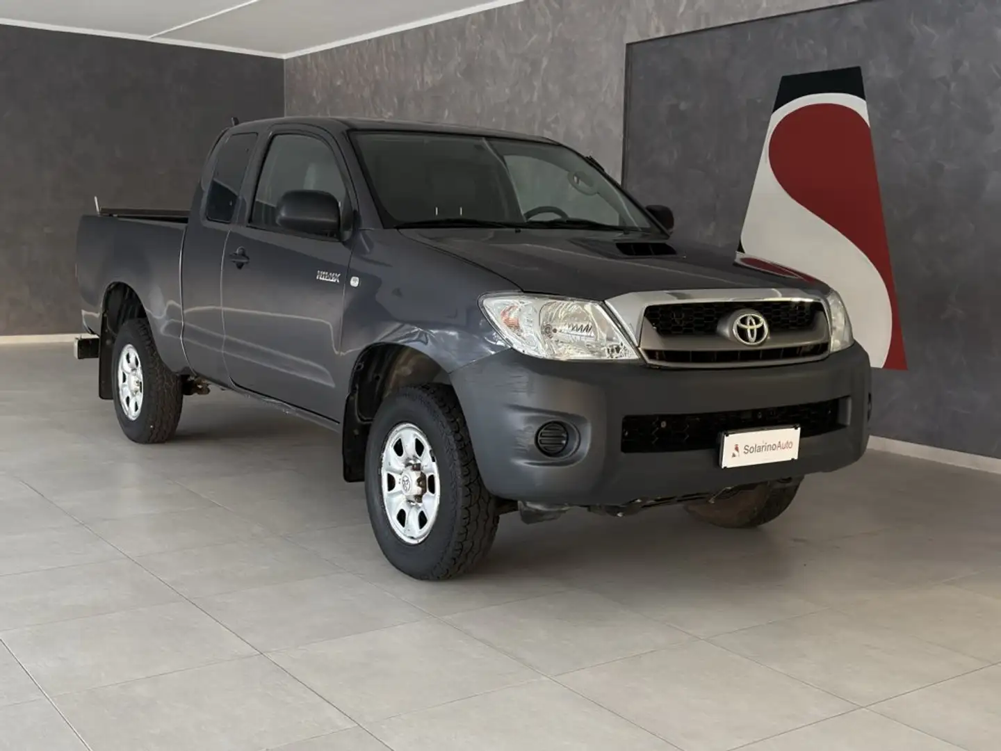 Toyota Hilux HiLux 2.5 extra cab-Unico Proprietar-PREZZO FINITO Gris - 1
