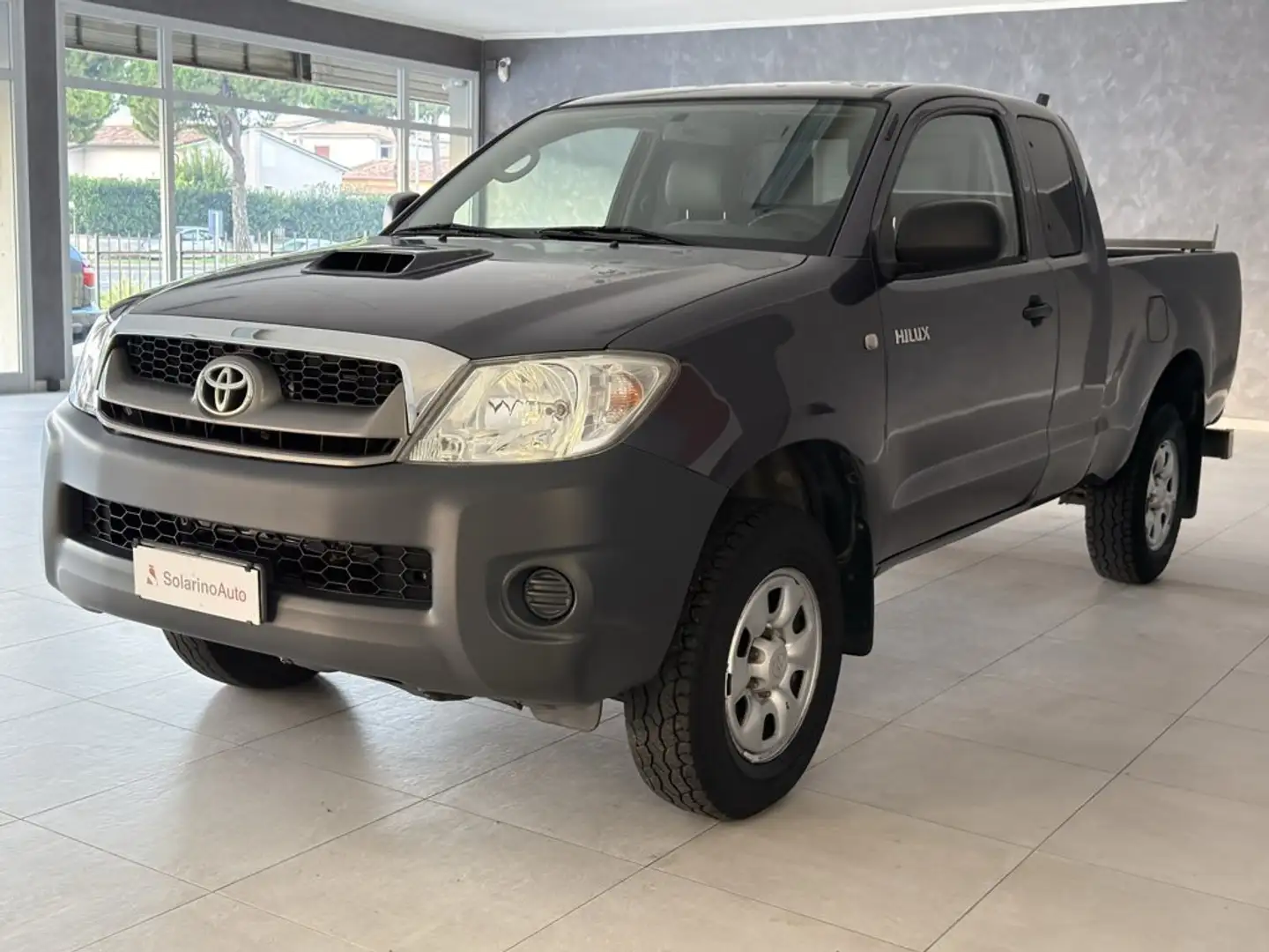 Toyota Hilux HiLux 2.5 extra cab-Unico Proprietar-PREZZO FINITO Gris - 2