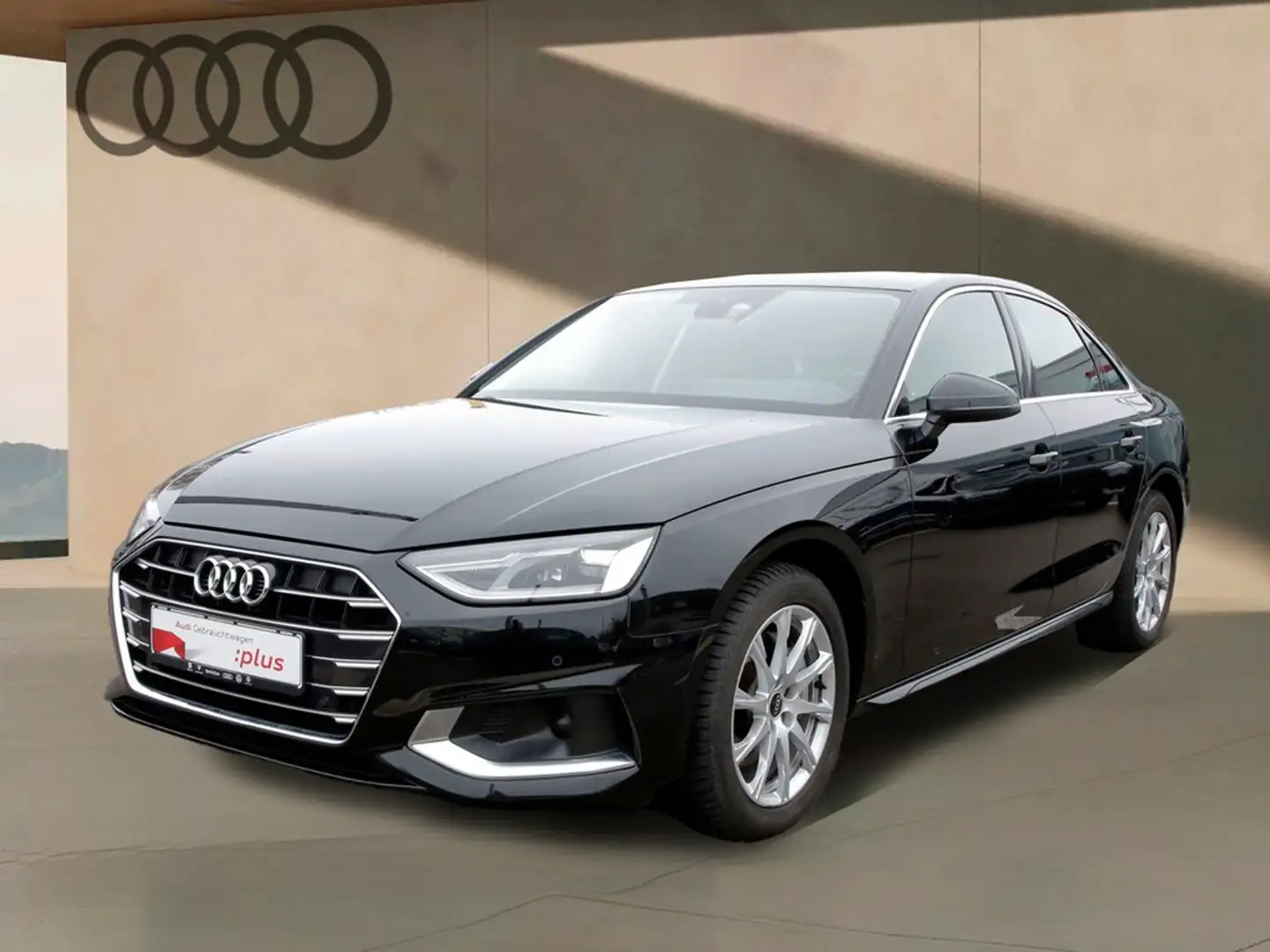 Audi A4 Lim. 40 TDI Navi+VC ACC RFK+PDC LED Sitzheiz. e... Schwarz - 2