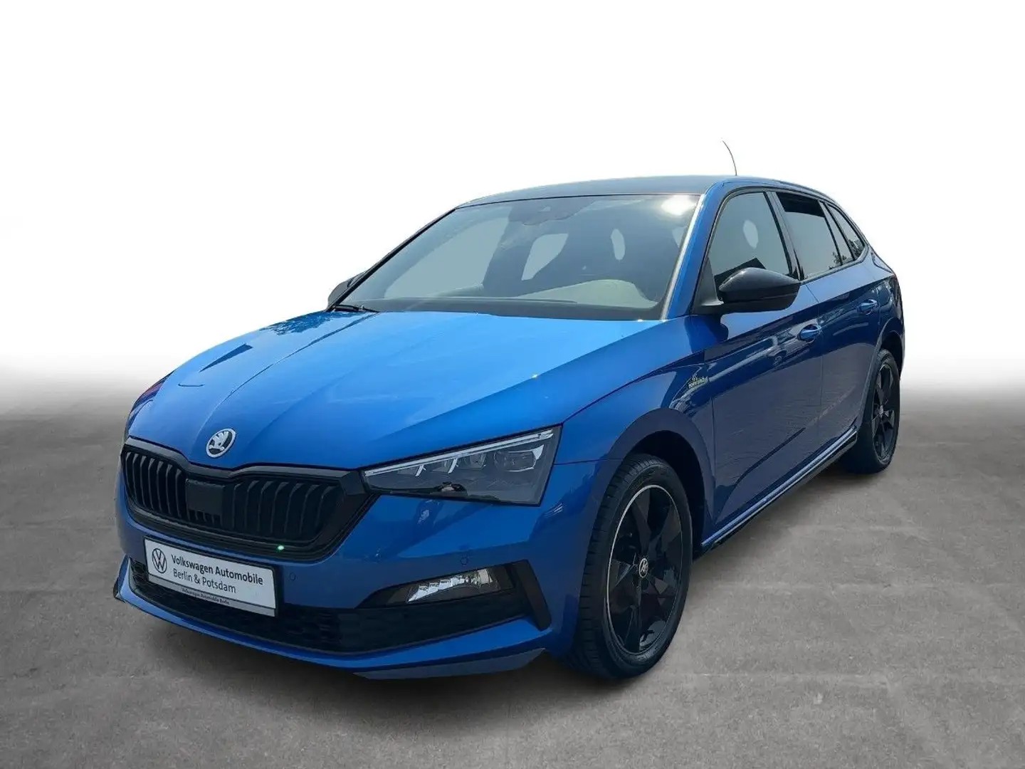 Skoda Scala 1.0TSI DSG Monte Carlo P-DACH LED SHZ Azul - 2