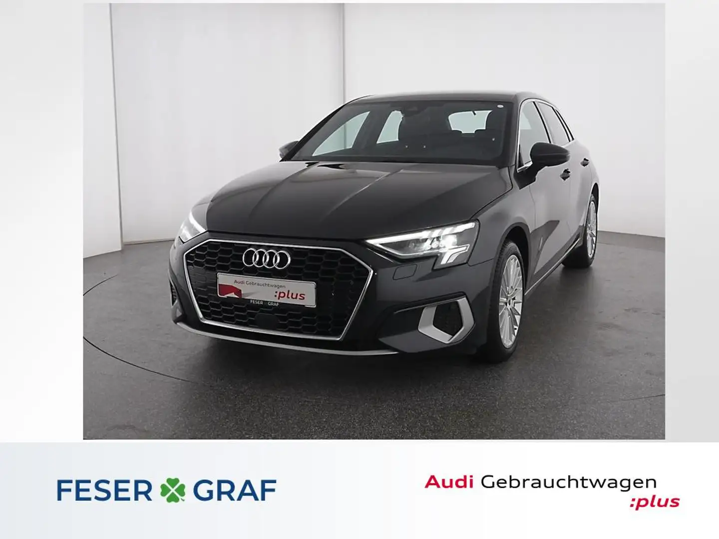 Audi A3 35 TDI advanced S tronic LED / Tempomat / Sitzheiz Grau - 1