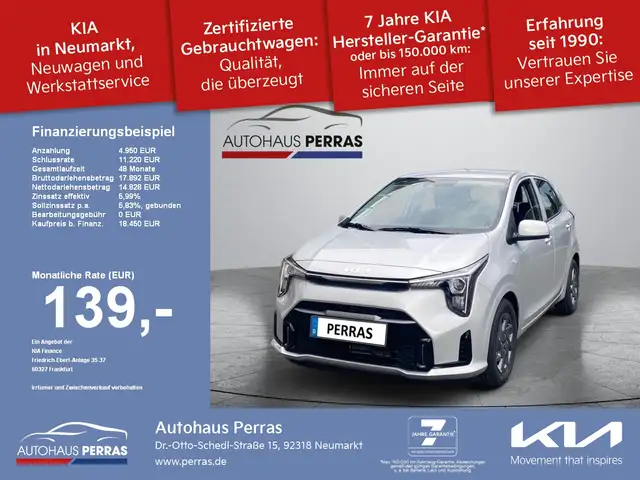 Kia Picanto 1.0 GDI AMT Vision SHZ+LM+PDC+AUT
