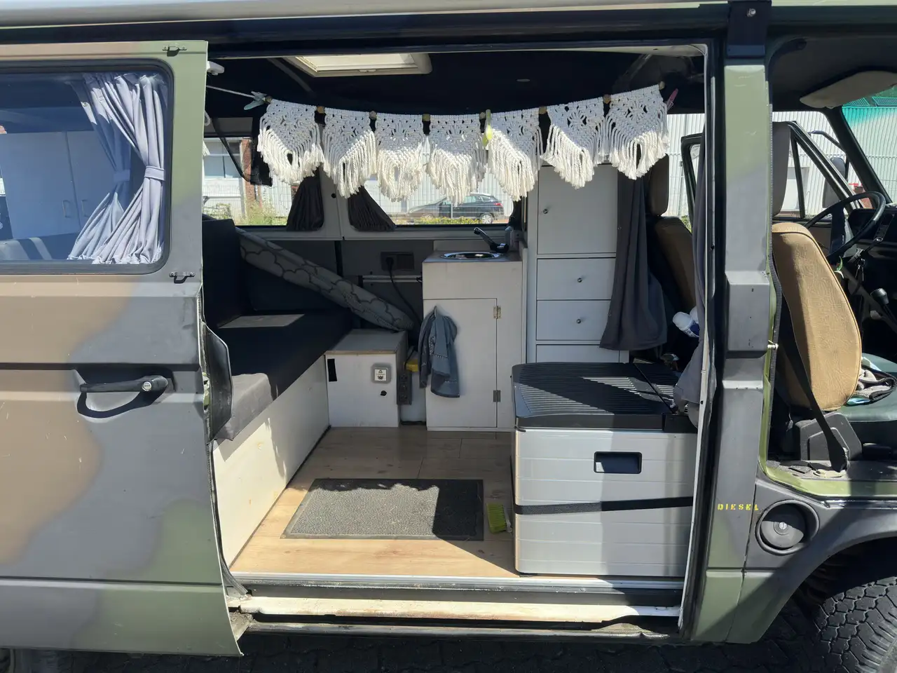 Volkswagen T3 Transporter m. Campingausbau, Sofort Einsatzbereit, foto 10
