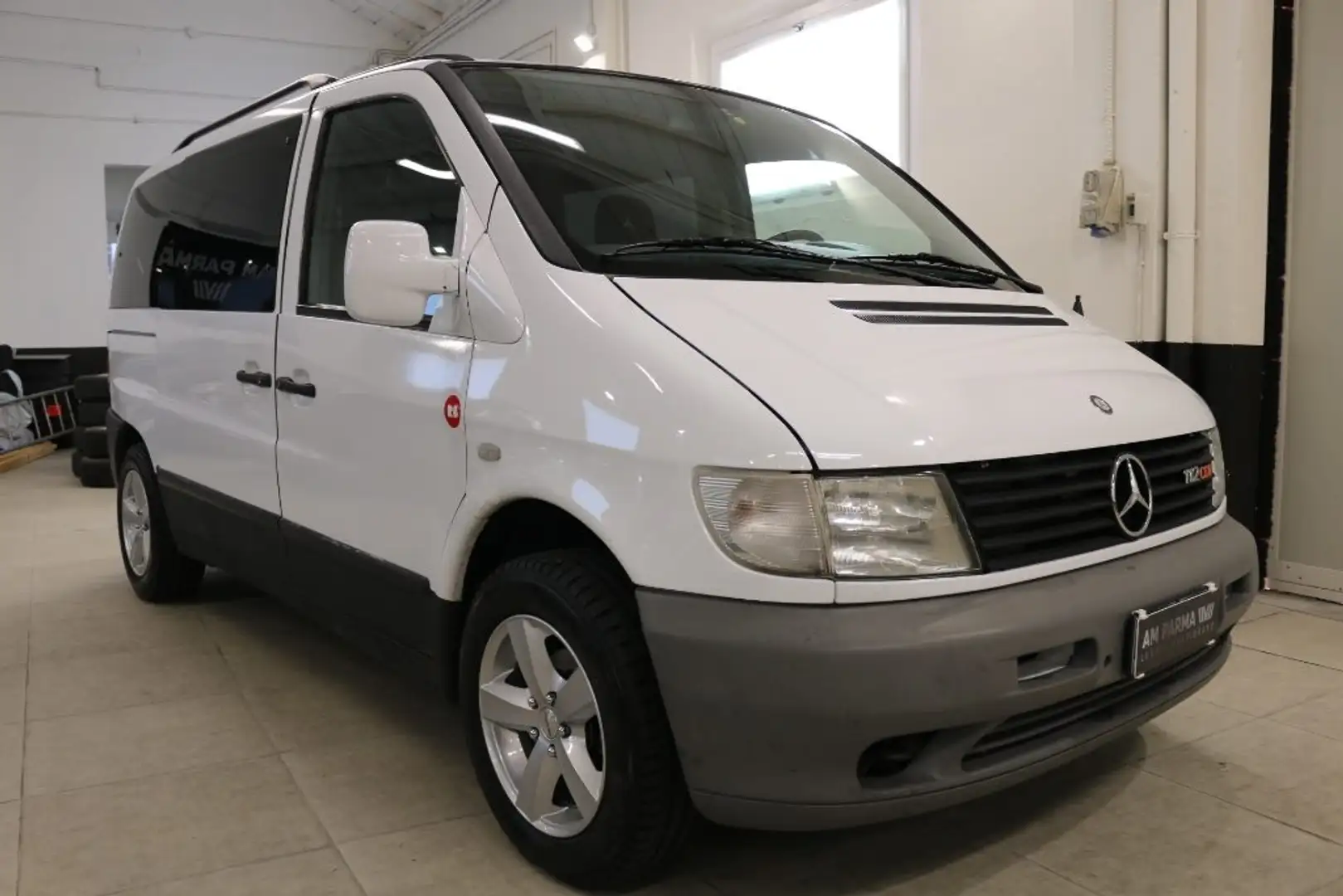 Mercedes-Benz Vito 112 CDI cat Mixto Vetrato/GANCIO TRAINO 6 POSTI Blanc - 1