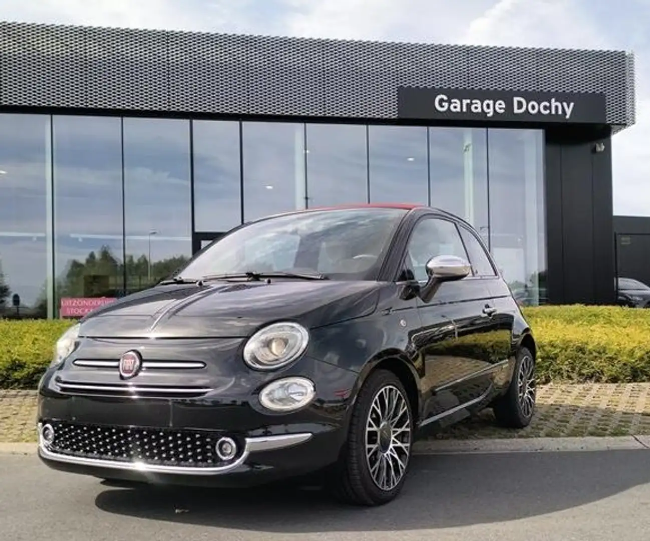 Fiat 500C Hybrid benzine - correcte staat - Special Edition Noir - 1