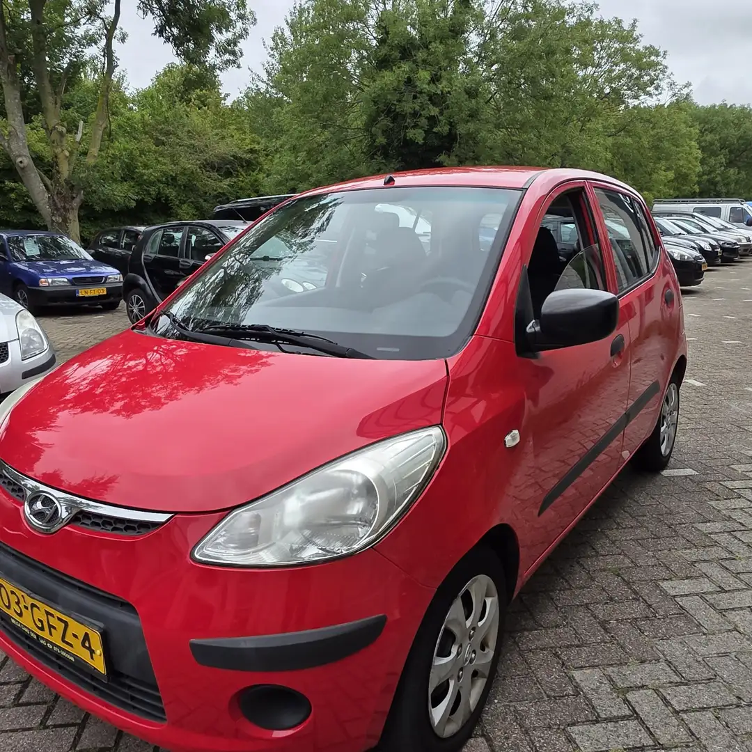Hyundai i10 1.1 Active Cool 2008 5DRS 1 jaar APK crvena - 1