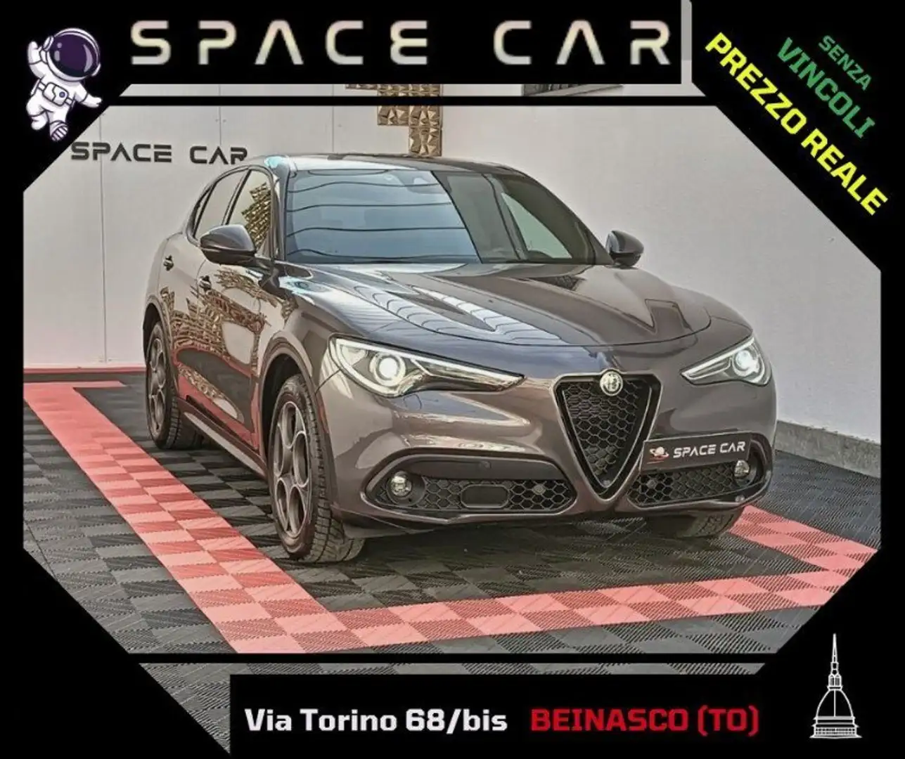 Alfa Romeo Stelvio Stelvio 2.2 Turbodiesel 190 CV AT8 Q4 Sprint Grau - 1