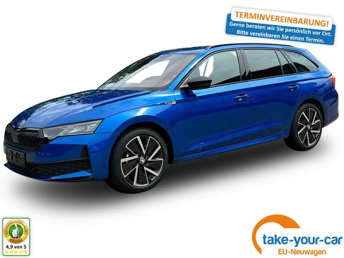 Skoda Octavia Combi Sportline KAMERA+KESSY+SHZ+KLIMA+LED+17" ... - 1