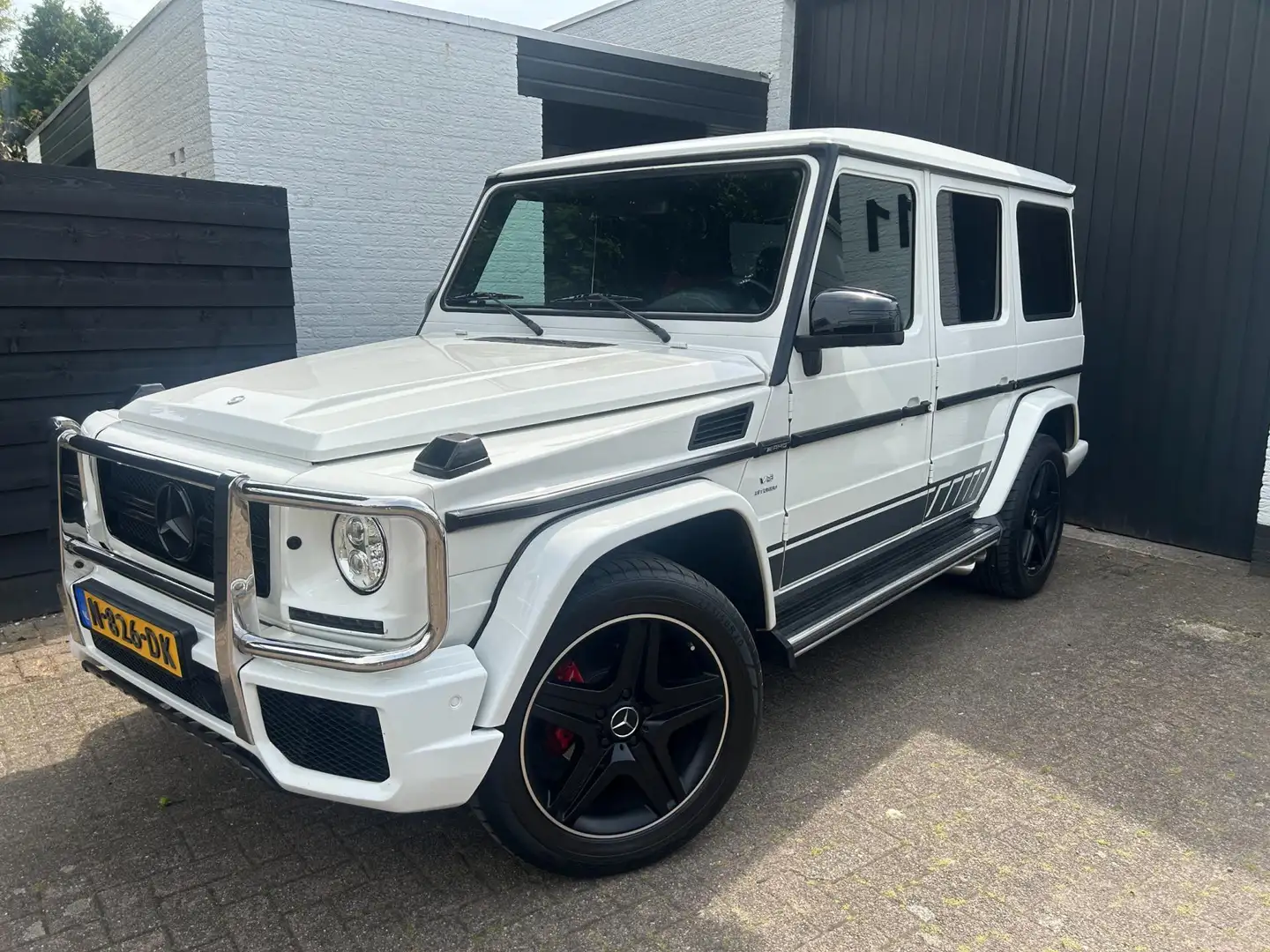 Mercedes-Benz G 500 St.Wagon, AMG uitgevoerd, Zeer nette auto, Yougtim Wit - 1