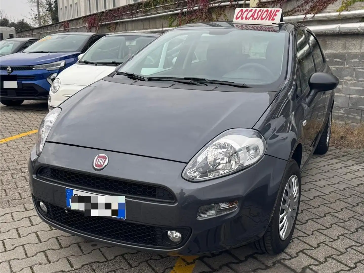 Fiat Punto Punto III 2012 5p 1.4 natural power Street 70cv E6 Grigio - 2