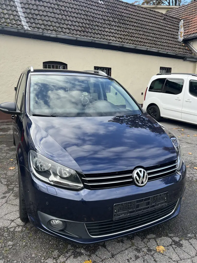 Volkswagen Touran Cup BMT-DSG-Navi!! Bleu - 2