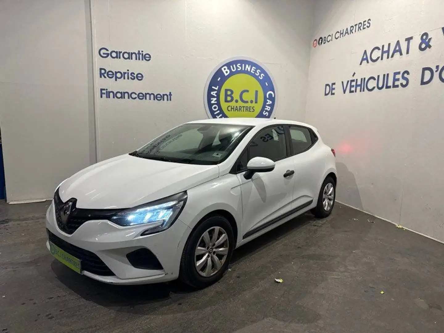 Renault Clio V STE 1.0 TCE 90CH AIR NAV - 21 Blanc - 2