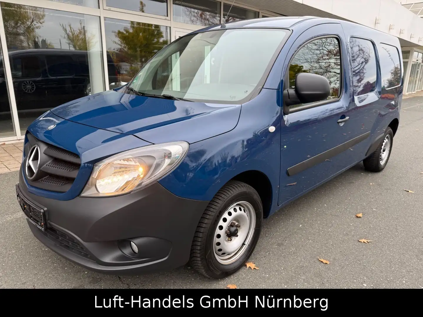 Mercedes-Benz Citan Kasten 109 CDI extralang Klima 1.Hand Orig Bleu - 1