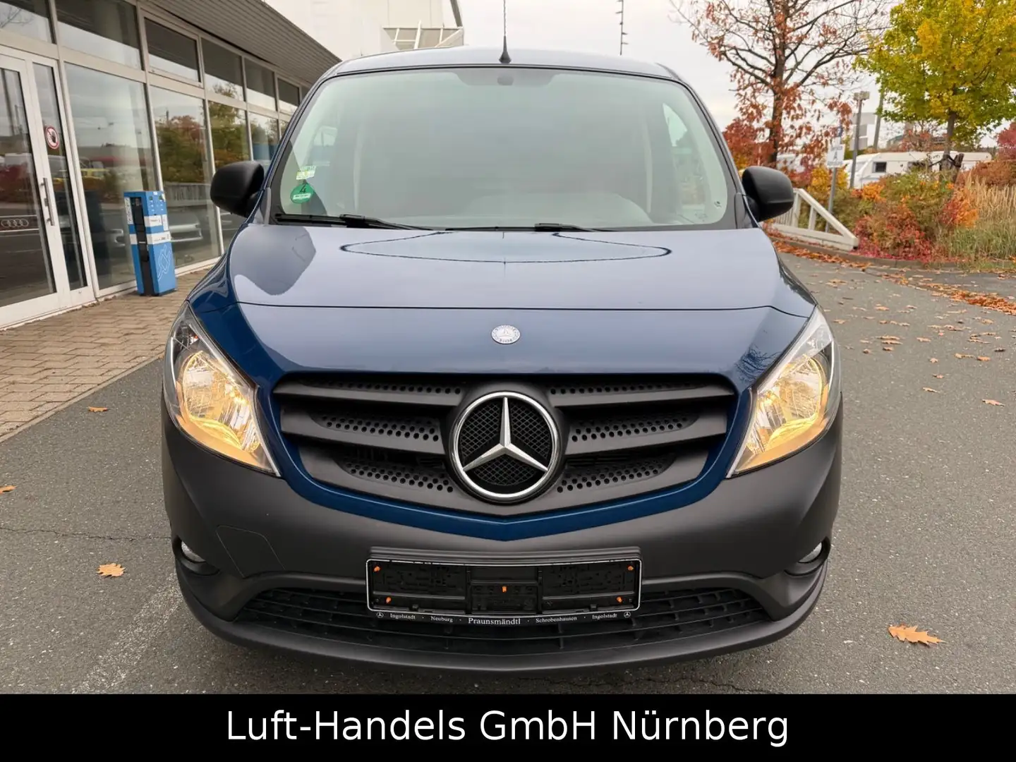 Mercedes-Benz Citan Kasten 109 CDI extralang Klima 1.Hand Orig Bleu - 2