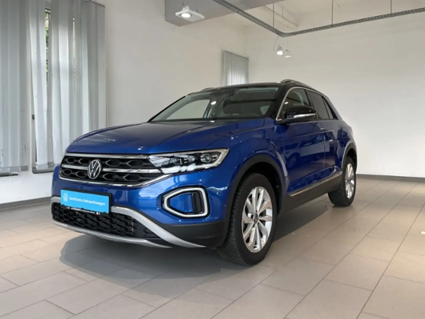 Volkswagen T-Roc 1.5 DSG Style +ALLWETTER+STANDHZNG Blau - 2