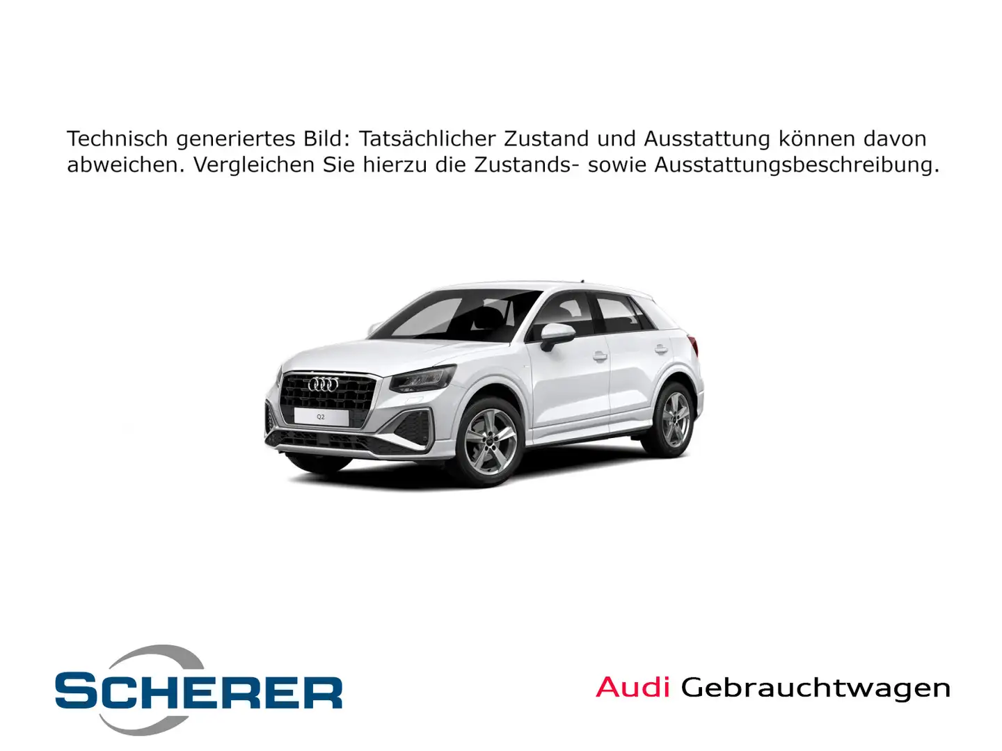 Audi Q2 S line 35 TFSI 110(150) kW(PS) S tronic Weiß - 1