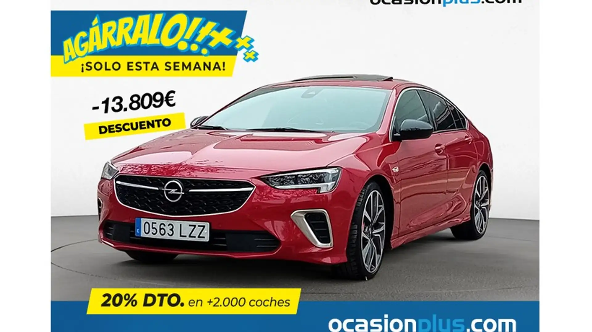 Opel Insignia 2.0 T SHT S&S GSi AT9 4x4 230 Rouge - 1
