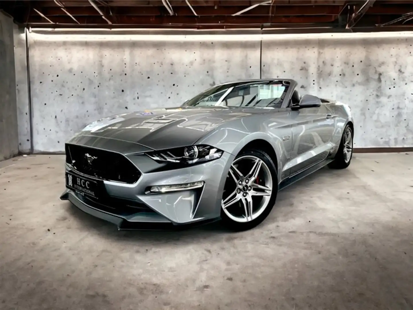 Ford Mustang GT V8 Cabrio 6gang + FGS 7J /100TKM Silber - 1