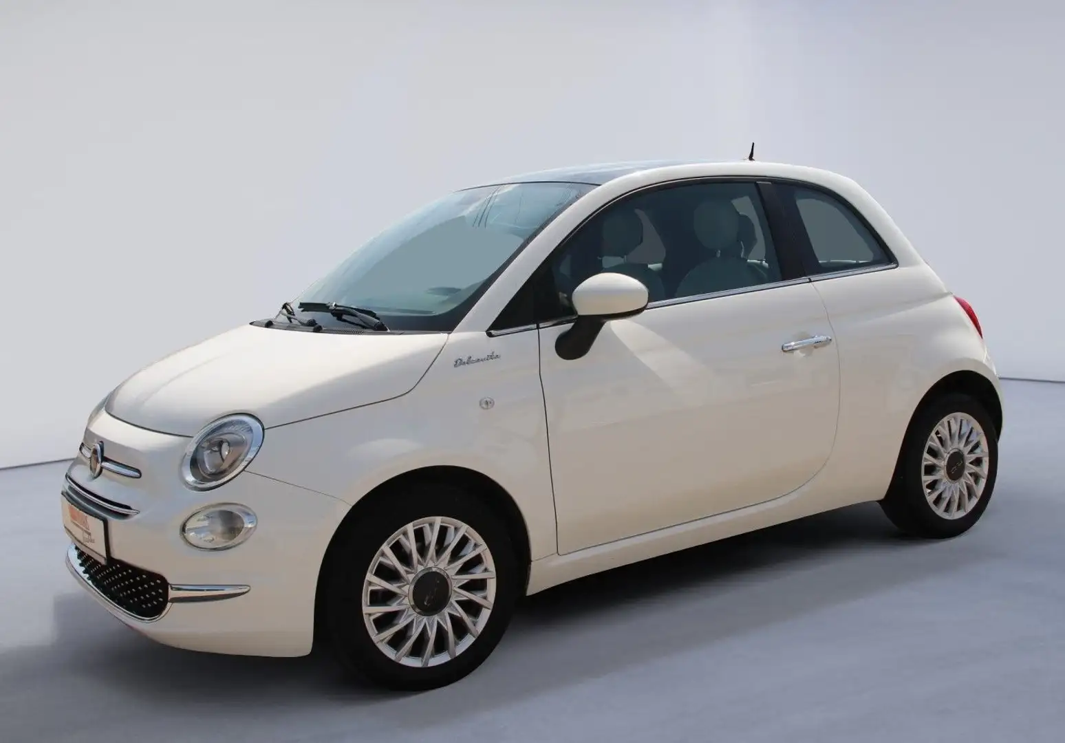 Fiat 500 DolceVita/Klima/ Alu/ PDC/Panoramad. Weiß - 1