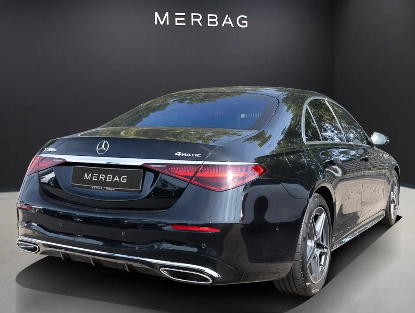 Mercedes-Benz S 580 e 4MATIC Limousine Pano LM ACC ParkAss. Schwarz - 2