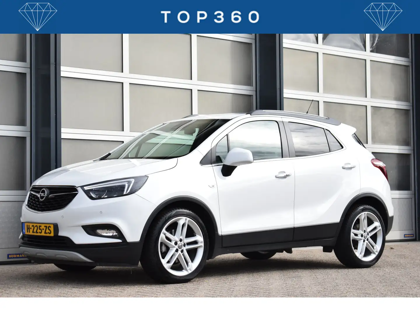 Opel Mokka X 1.4 Turbo Innovation Dakje | Leer | Trekhaak Wit - 1