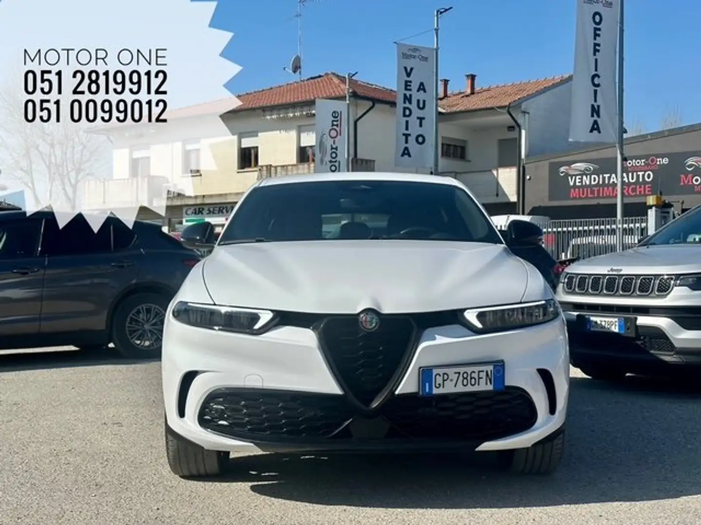Alfa Romeo Tonale 1.5 hybrid Sprint 130cv tct7 Bianco - 2
