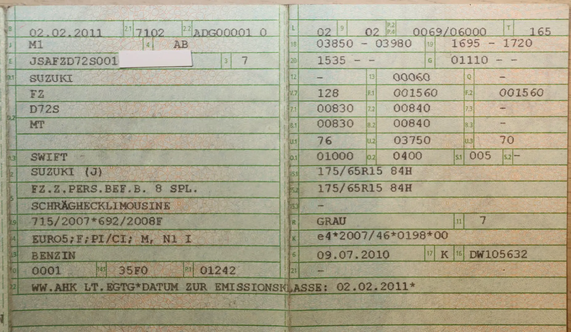 Suzuki Swift 4x4 Allrad, 2.Hand Grau - 2