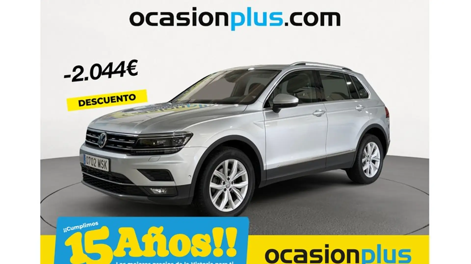 Volkswagen Tiguan 2.0TDI Sport 4Motion DSG 110kW Argent - 1
