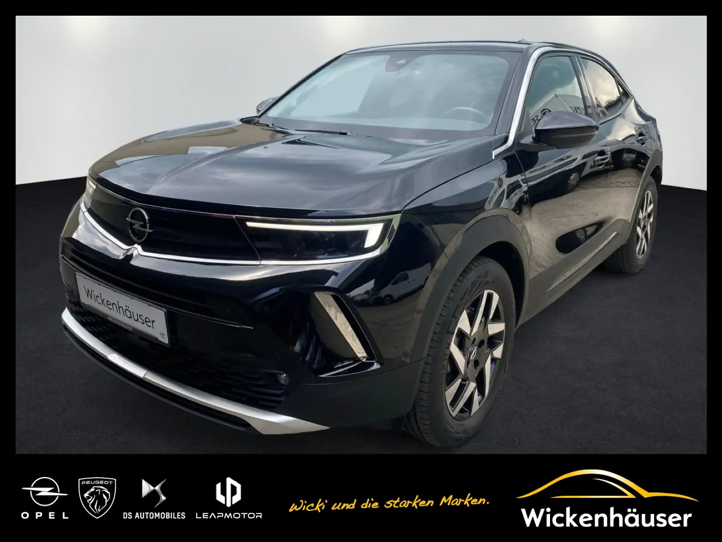 Opel Mokka-E Elegance Klim BT Temp PDC Kam Shzg Schwarz - 1