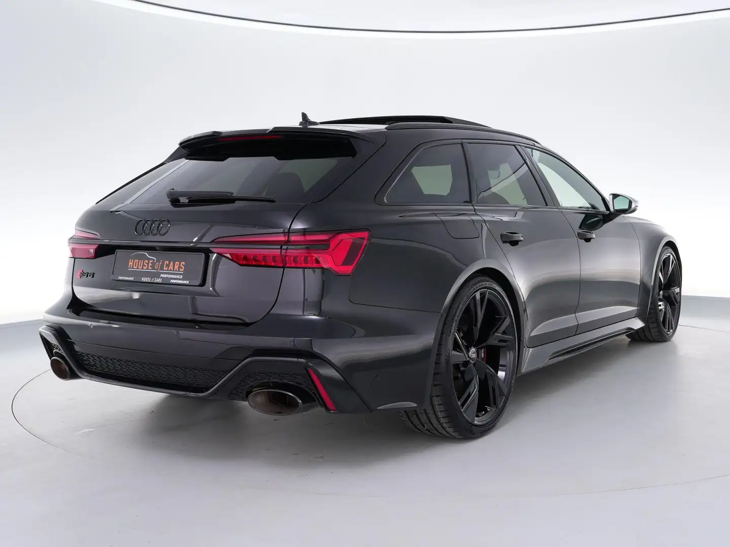 Audi RS6 Avant 600pk 4.0 TFSI quattro |dynamic ride control Negro - 2
