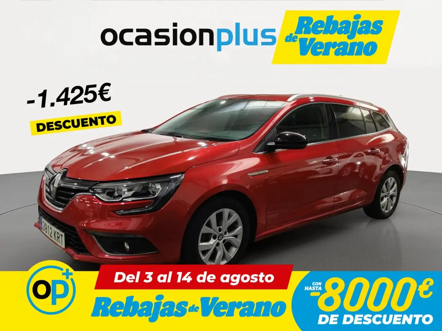 Renault Megane S.T. 1.3 TCe GPF Limited 103kW Rojo - 1