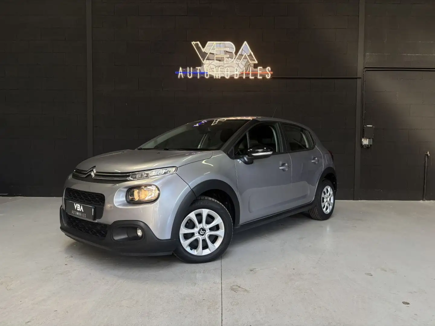 Citroen C3 (3) BlueHDi 100 S&S BVM Feel Business Gris - 1