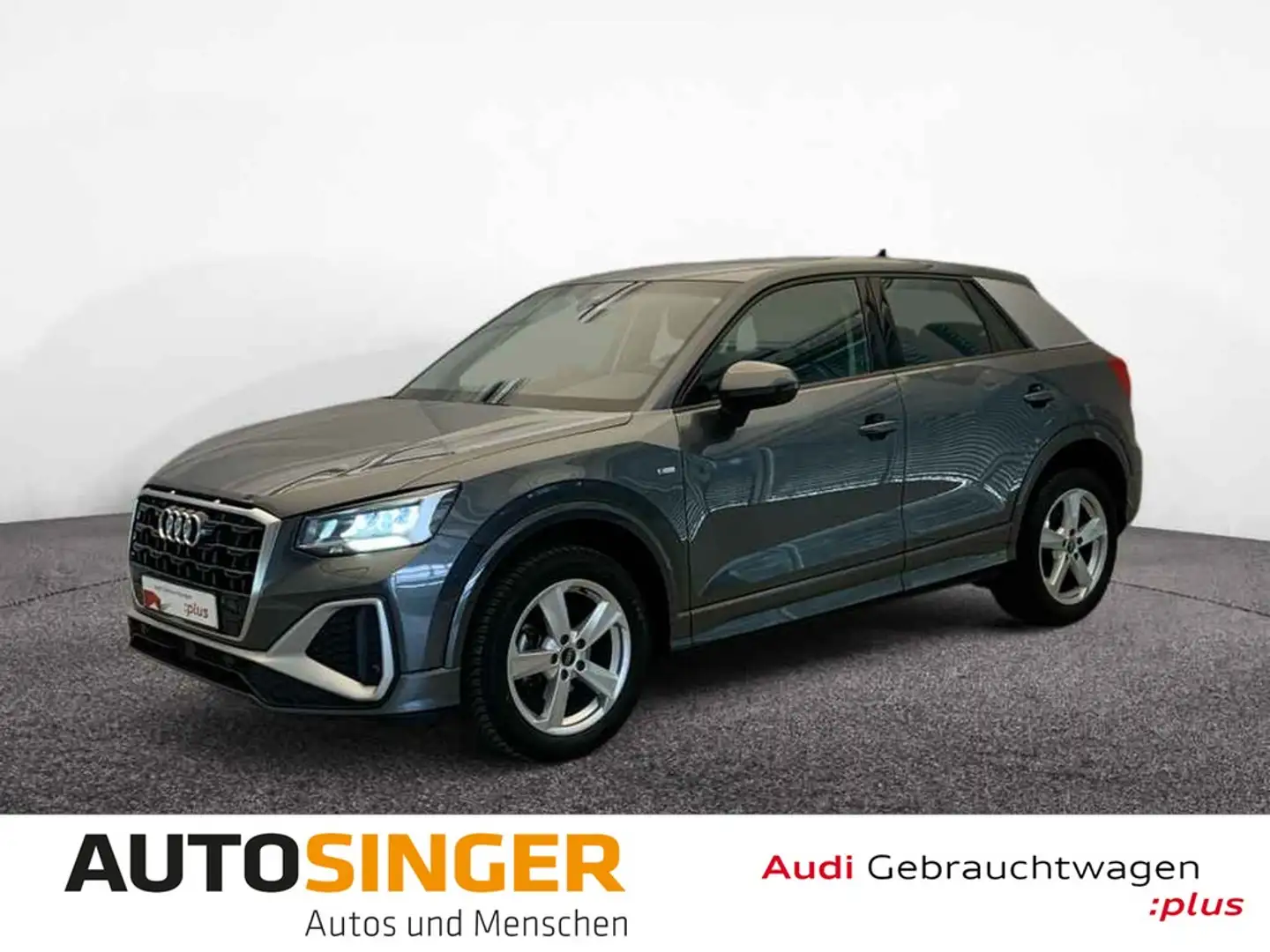Audi Q2 35 TFSI S line *NAVI*LED*ACC*VIRTUAL*SHZ*PDC* Grau - 1
