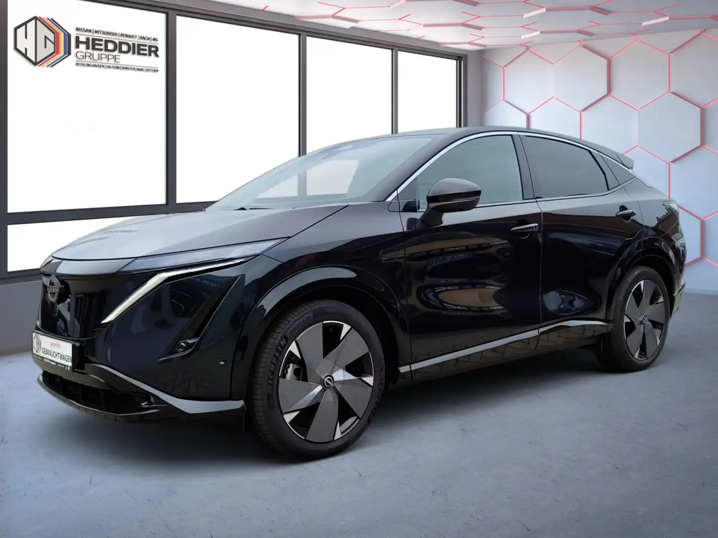 Nissan Ariya Evolve Pack*20"*NAVI*KAMERA*PANO*PDC*SHZ* Grün - 1