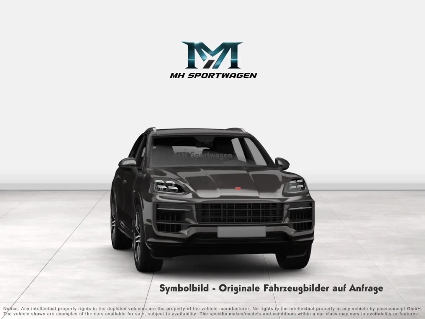 Porsche Cayenne E-Hybrid |Hinterachslenkung|Panorama|Luftfederung Grau - 1