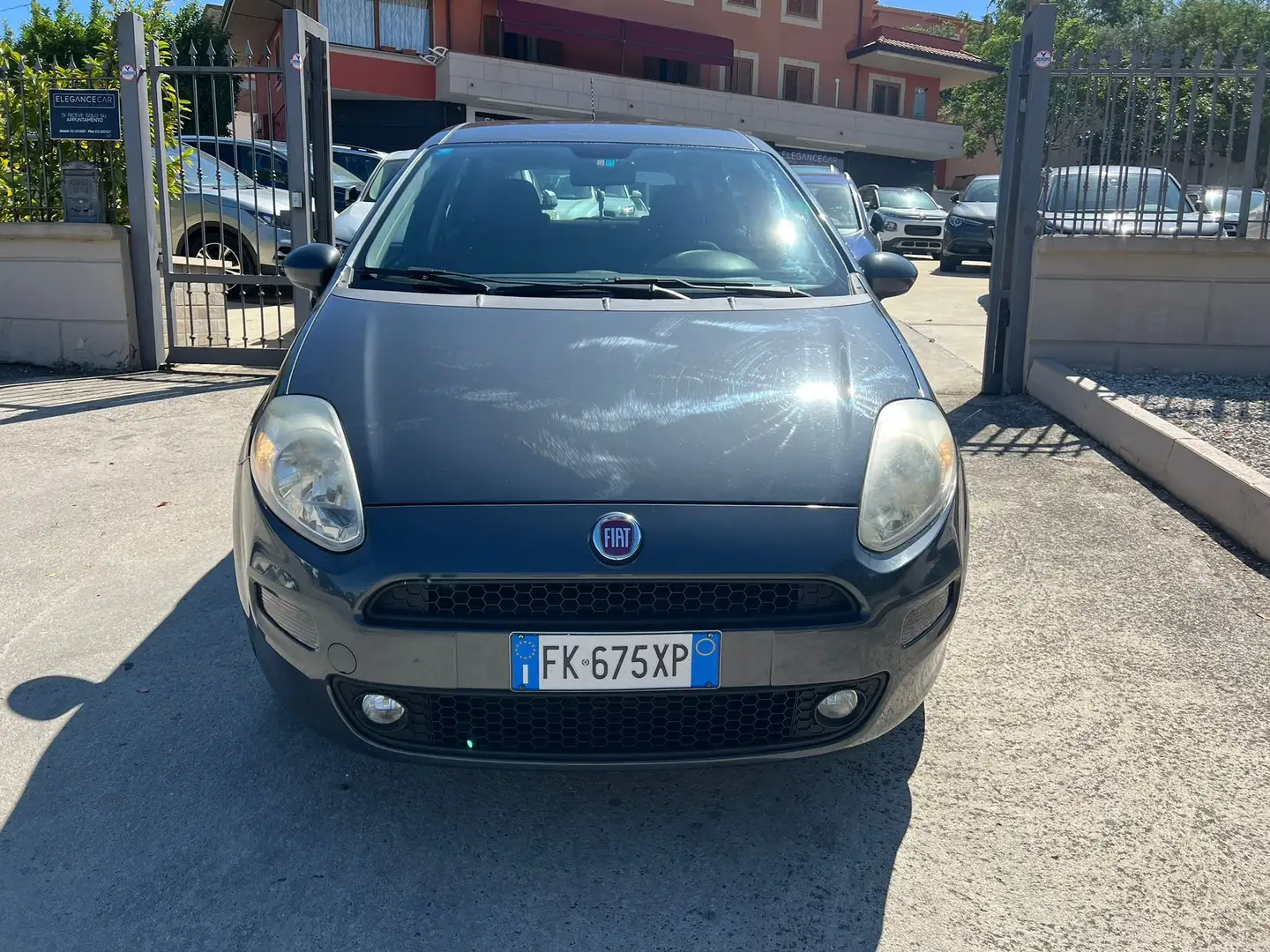 Fiat Punto Punto Evo 5p 1.3 mjt Lounge s Grijs - 2