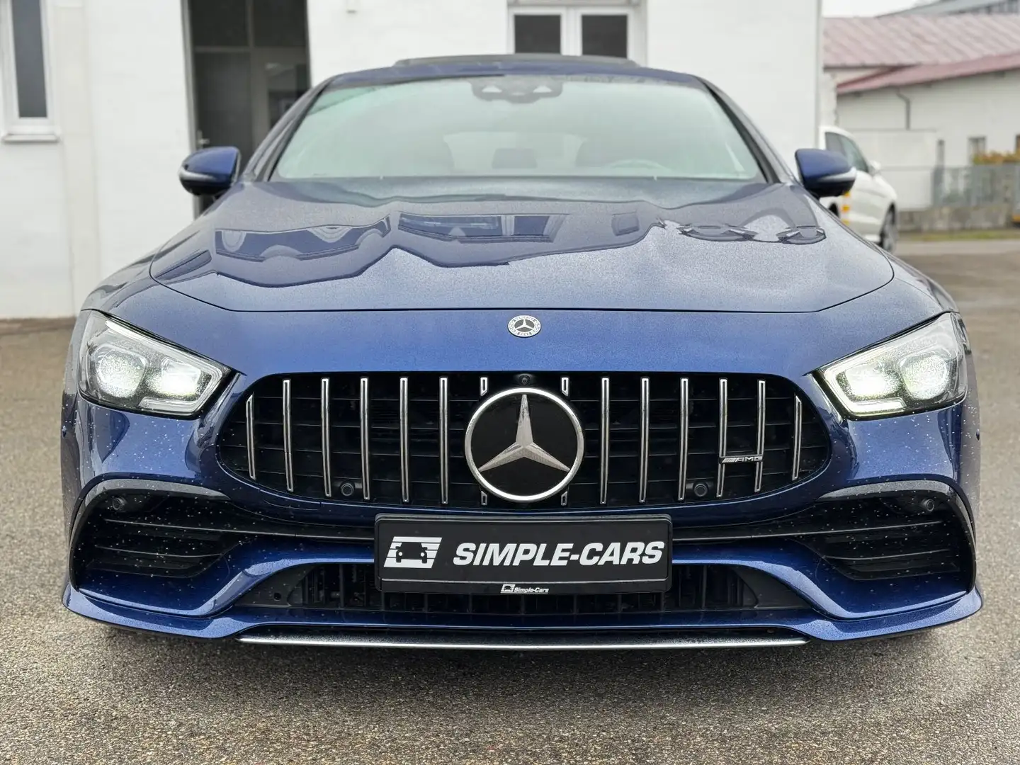 Mercedes-Benz AMG GT 4-trg. 43 4Matic+*PERF*HEAD*360°*KEYLESS* Blau - 2